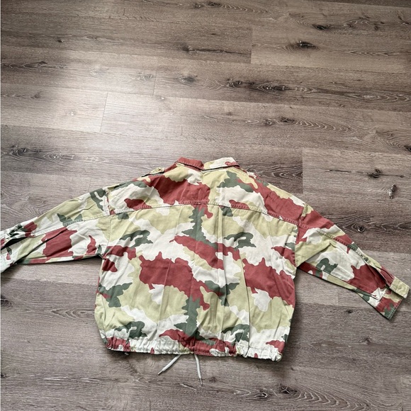 Zara Multicolor Camouflage Jacket - Picture 3 of 3